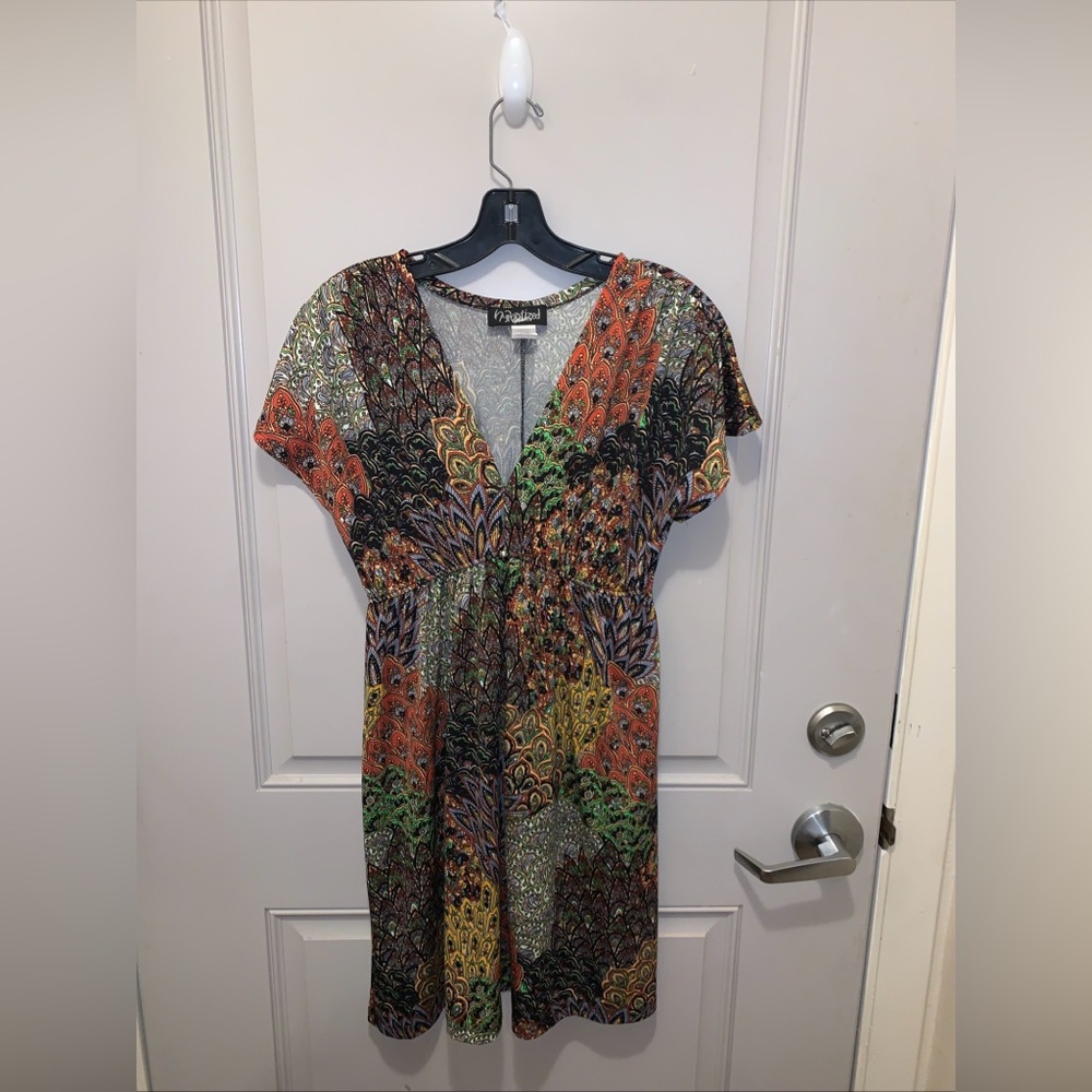 Hypnotized Women’s Multicolor Babydoll Dress Size L